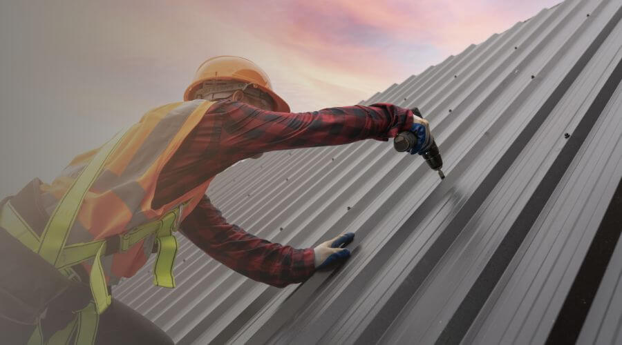 Professional metal roof installation in Griffin, IN